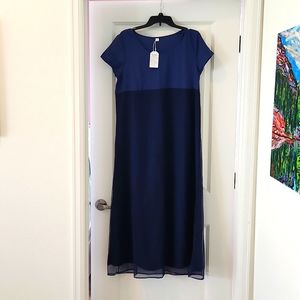 Navy Tulle Dress